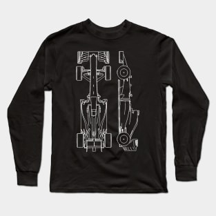 Formula blueprint Long Sleeve T-Shirt